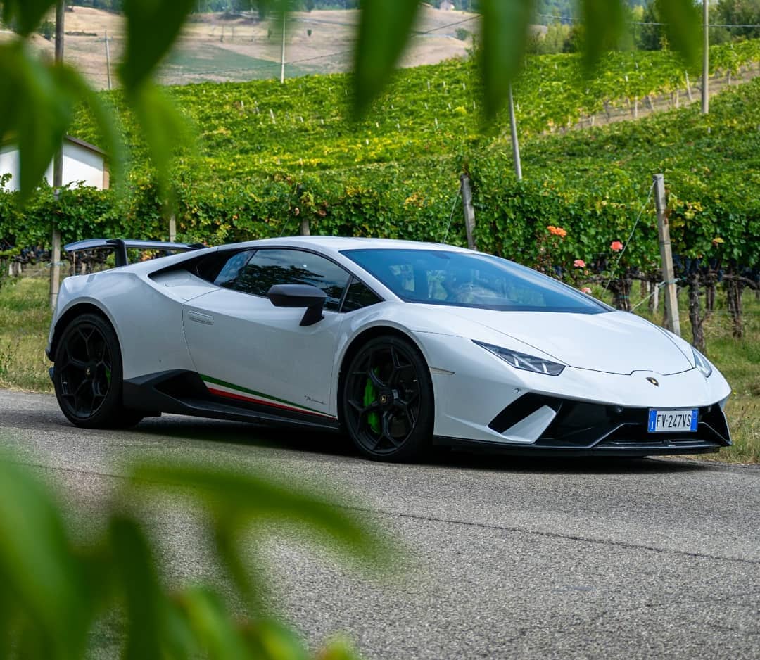 Lamborghini Test Drive in Sant'Agata Bolognese, near Bologna